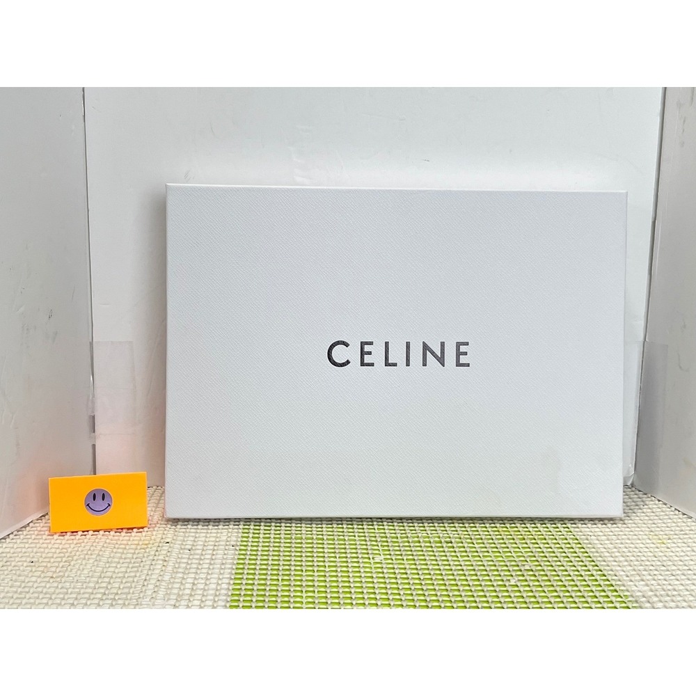 Celine White Textured Gift Empty Box Birthday Christmas 15x3x11